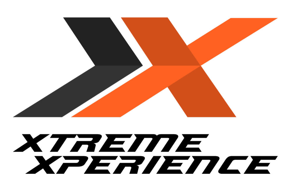 Xtreme Xperience logo with a bold, geometric orange and black X above the words XTREME EXPERIENCE. Logo for Xtreme Xperience featuring a large orange-and-black X and the text XTREME EXPERIENCE.